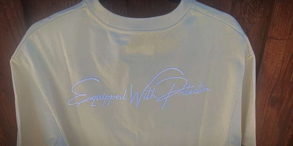 The Meek Collection Short Sleeve T-Shirt Cream THE ARMOR OF GOD™