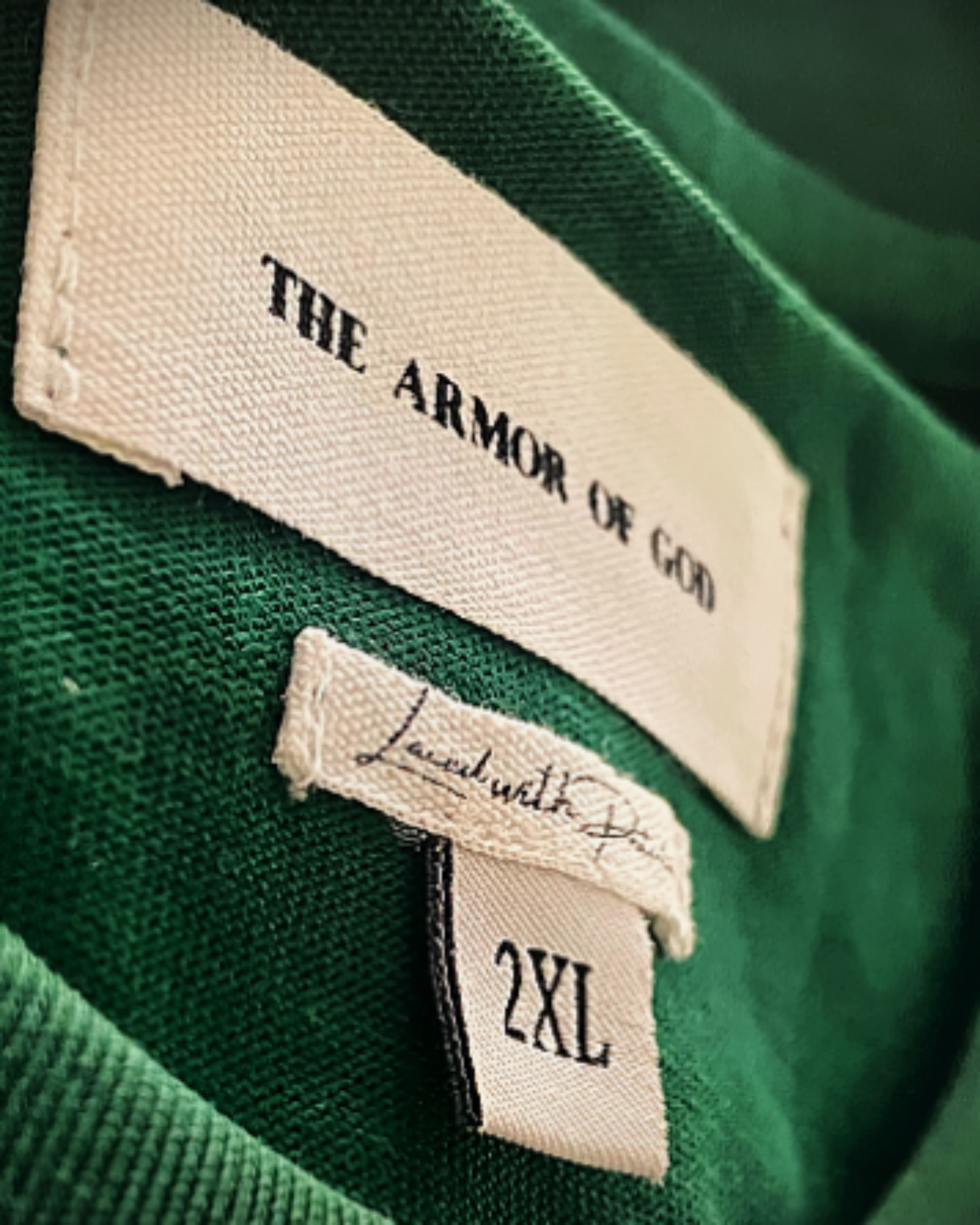 The Meek Collection Short Sleeve T-Shirt Hunter Green THE ARMOR OF GOD™