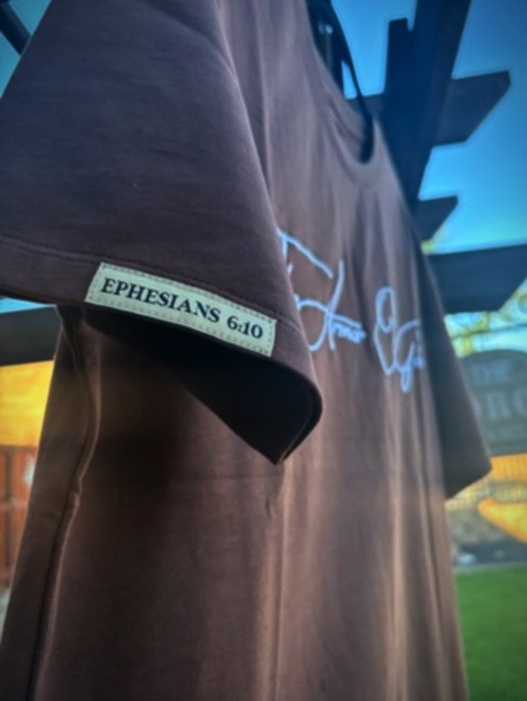 The Meek Collection Short Sleeve T-Shirt Brown THE ARMOR OF GOD™