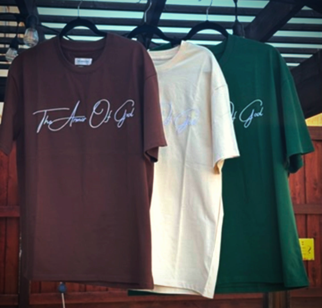 The Meek Collection Short Sleeve T-Shirt Brown THE ARMOR OF GOD™